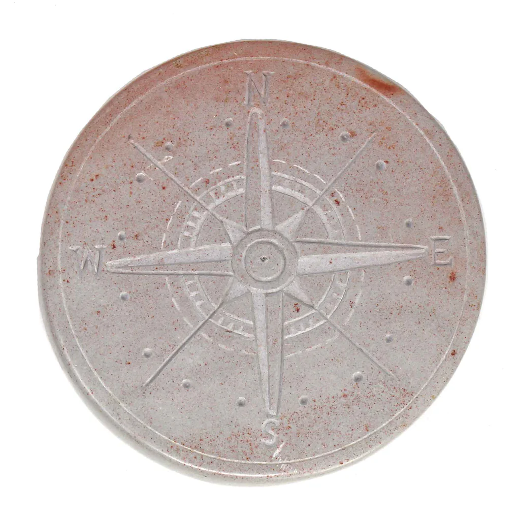 COMPASS SOAPSTONE SCULPTURE