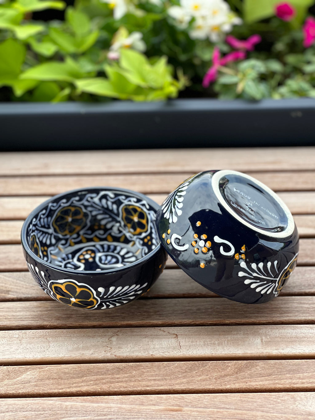 Half Moon Bowls - Blue, Set of Two