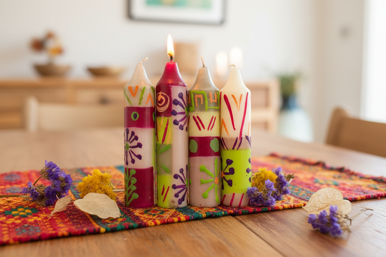 Kileo Dinner Candles - Lifestyle
