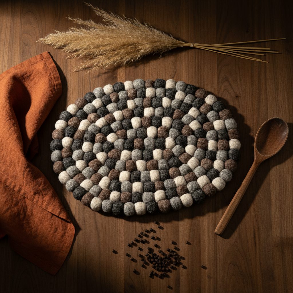 Pebble Trivet - Lifestyle